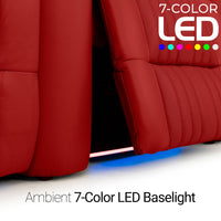 Valore Zero Gravity Home Theater Seating with Heat & Massage Single Recliner