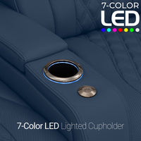 Luminis Zero Gravity Home Theater Seating with Heat & Massage Single Recliner