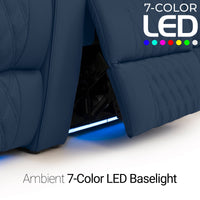 Luminis Zero Gravity Home Theater Seating with Heat & Massage Single Recliner