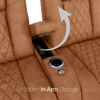 Virtuoso Zero Gravity Home Theater Seating with Heat & Massage Single Recliner