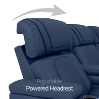 Caliente Zero Gravity Home Theater Seating with Heat & Massage Single Recliner