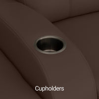 Rialto BACKROW Theater Seating®, Power Recline, Italian Leather, Single Recliner