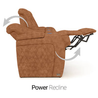 Diamante CoolZeroᵀᴹ Italian Leather BACKROW Theater Seating® Single Recliner