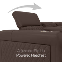 Diamante FX Flip-Up Headrest Single Recliner