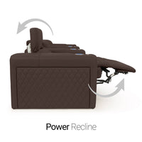 Diamante FX Flip-Up Headrest Single Recliner