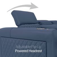 Diamante FX Flip-Up Headrest Single Recliner