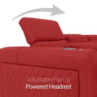 Diamante FX Flip-Up Headrest Single Recliner