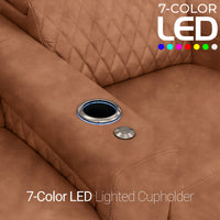 Diamante FX Flip-Up Headrest Single Recliner