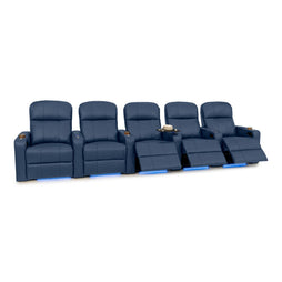 Venetian Italian Leather Home Theater Seating