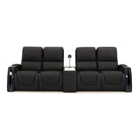Apex CoolZeroᵀᴹ Console Table Italian Leather Home Theater Seats