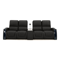 Apex CoolZeroᵀᴹ Console Table Italian Leather Home Theater Seats