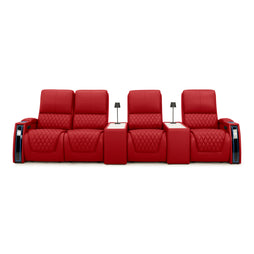Apex CoolZeroᵀᴹ Console Table Italian Leather Home Theater Seats