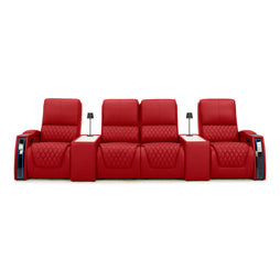 Apex CoolZeroᵀᴹ Console Table Italian Leather Home Theater Seats