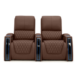 Apex CoolZeroᵀᴹ Italian Leather Home Theater Seats