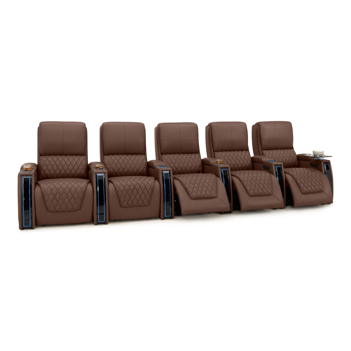 Apex CoolZeroᵀᴹ Italian Leather Home Theater Seats