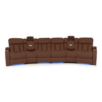 Seatcraft Niagara Italian Leather Sofa, Power Recline