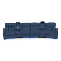 Seatcraft Niagara Italian Leather Sofa, Manual Recline