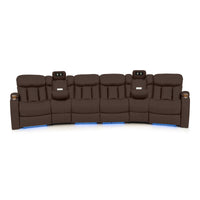 Seatcraft Niagara Italian Leather Sofa, Manual Recline