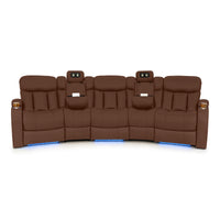 Seatcraft Niagara Italian Leather Sofa, Manual Recline