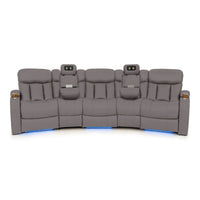 Seatcraft Niagara Italian Leather Sofa, Manual Recline