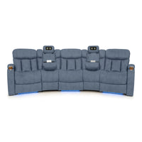 Seatcraft Niagara Italian Leather Sofa, Manual Recline