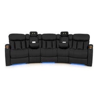 Seatcraft Niagara Italian Leather Sofa, Manual Recline