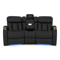 Seatcraft Niagara Italian Leather Sofa, Manual Recline