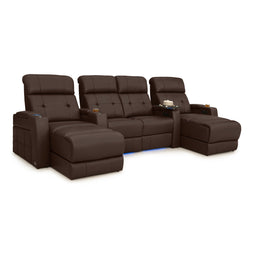 Kodiak Chaise CoolZeroᵀᴹ Italian Leather Home Theater Seating