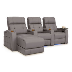 Kodiak Chaise CoolZeroᵀᴹ Italian Leather Home Theater Seating