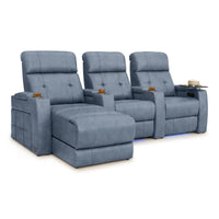 Kodiak Chaise CoolZeroᵀᴹ Italian Leather Home Theater Seating