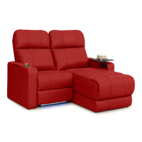 Monterey Chaise CoolZeroᵀᴹ Italian Leather Home Theater Seating