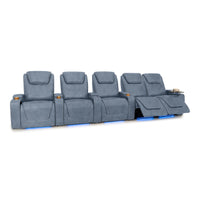 Pantheon Italian Leather Big & Tall Home Theater Seating