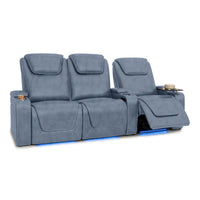 Pantheon Italian Leather Big & Tall Home Theater Seating