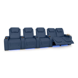 Paladin Italian Leather Heat & Massage Home Theater Seating