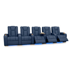 Serenity Italian Leather Home Theater Seating