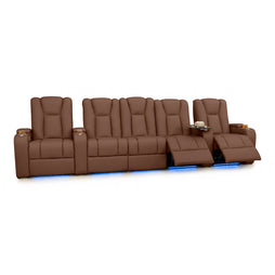 Serenity Italian Leather Home Theater Seating