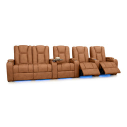 Serenity Italian Leather Home Theater Seating