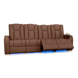 Serenity Italian Leather Home Theater Seating