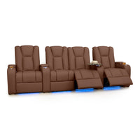 Serenity Italian Leather Home Theater Seating