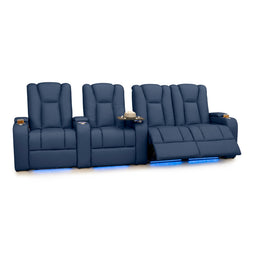Serenity Italian Leather Home Theater Seating