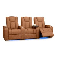 Serenity Italian Leather Home Theater Seating