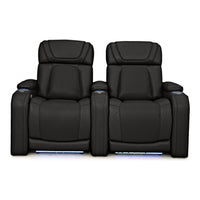 Caliente Zero Gravity Home Theater Seating with Heat & Massage
