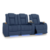 Diamante Italian Leather Zero Gravity Home Theater Seating