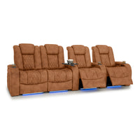 Diamante Italian Leather Zero Gravity Home Theater Seating