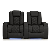 Diamante Italian Leather Zero Gravity Home Theater Seating