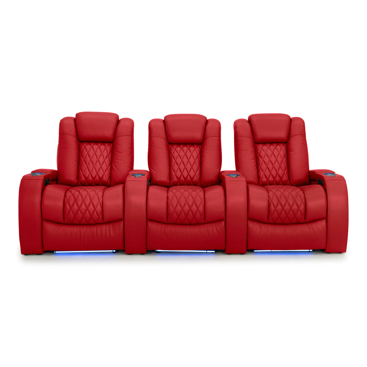 Diamante Italian Leather Zero Gravity Home Theater Seating