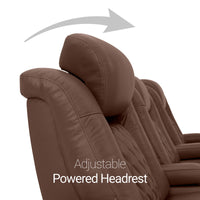 Diamante CoolZeroᵀᴹ Italian Leather Home Theater Seating Single Recliner