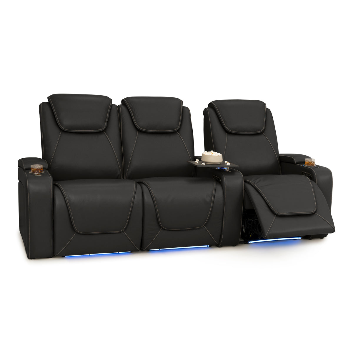 Equinox CoolZeroᵀᴹ Italian Leather Home Theater Seating