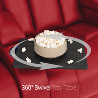 Grenada Italian Leather Home Theater Seating
