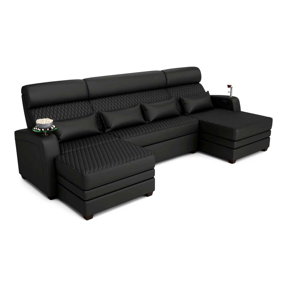Haven Lounge Media Room Sofa Chaises